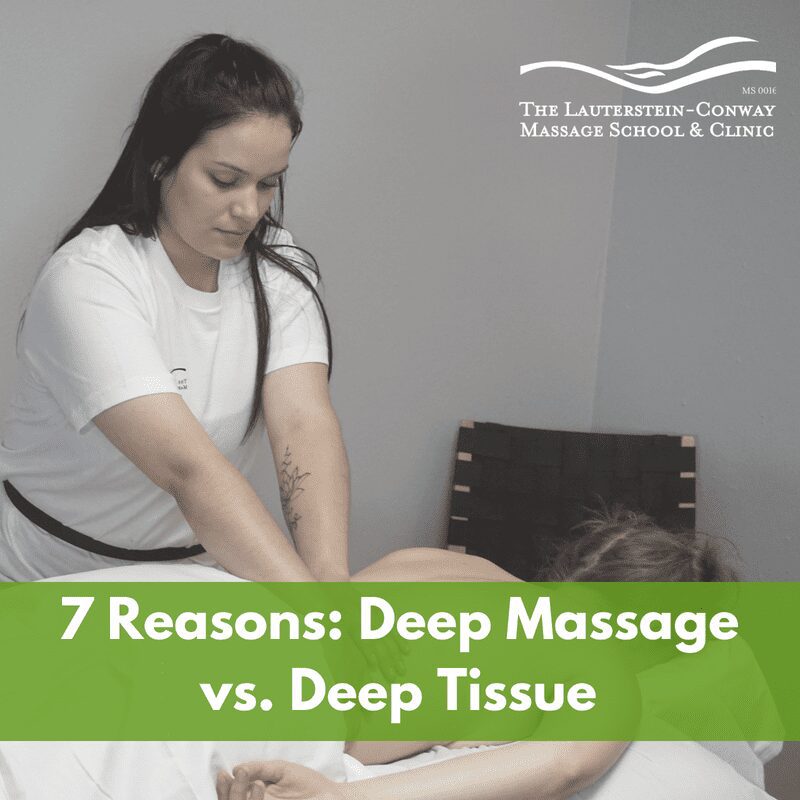 7 Reasons: Deep Massage vs. Deep Tissue