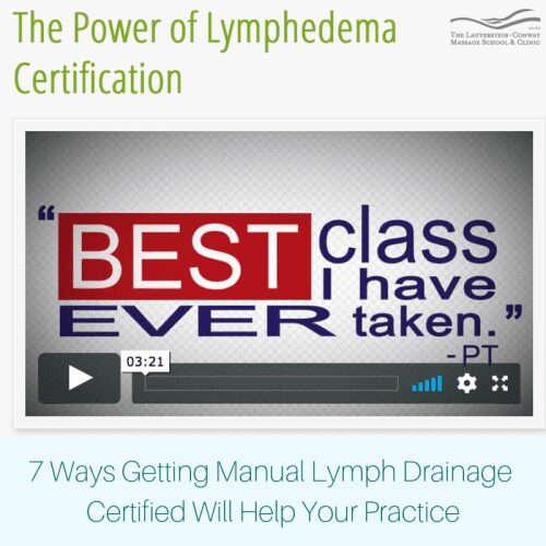 7 Ways Getting Manual Lymph Drainage Certified Will Help Your Practice