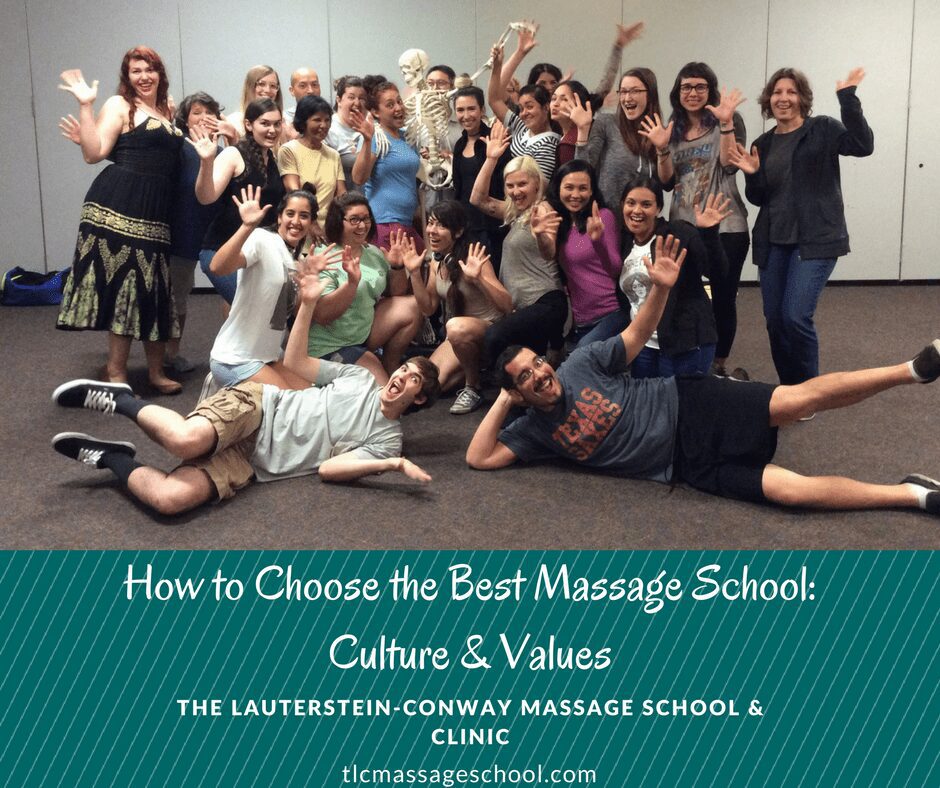 How to Choose the Best Massage School for You:  4 Ways to Evaluate Massage School Culture and Values