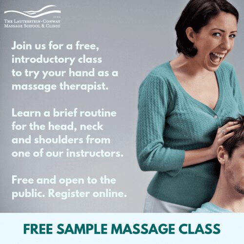 Free Chair Massage Class